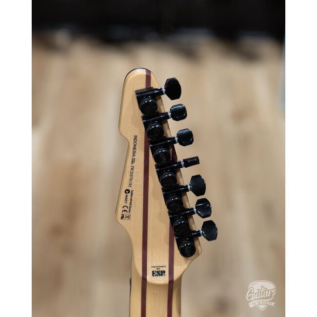 ESP LTD M-1007 MS Multi-Scale 7-String Guitar – See Thru Black Satin (Demo)