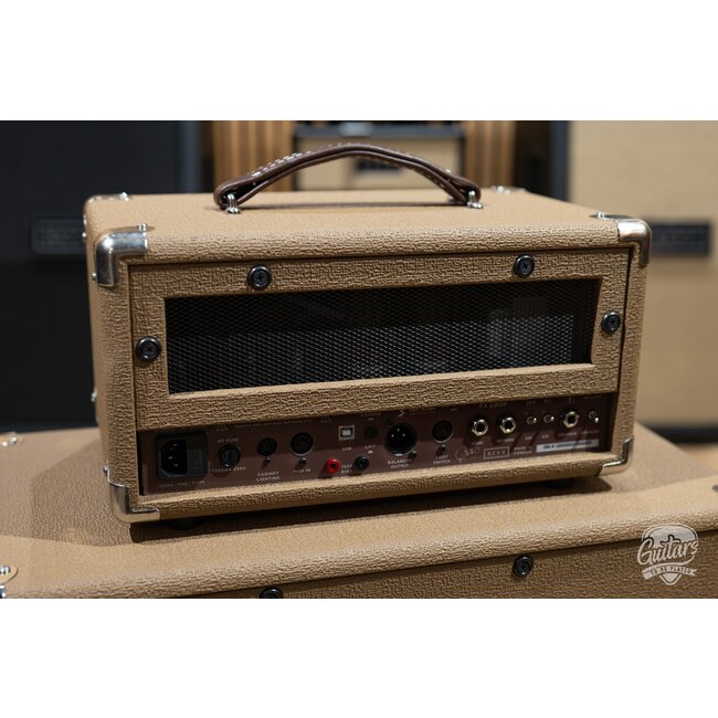 Revv D20 JL Joey Landreth 20/4W Tube Amp Head w/ 1x12 Cab & Speaker Cable –Brown