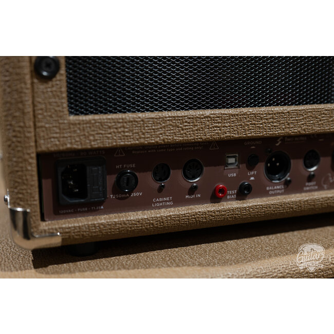 Revv D20 JL Joey Landreth 20/4W Tube Amp Head w/ 1x12 Cab & Speaker Cable –Brown