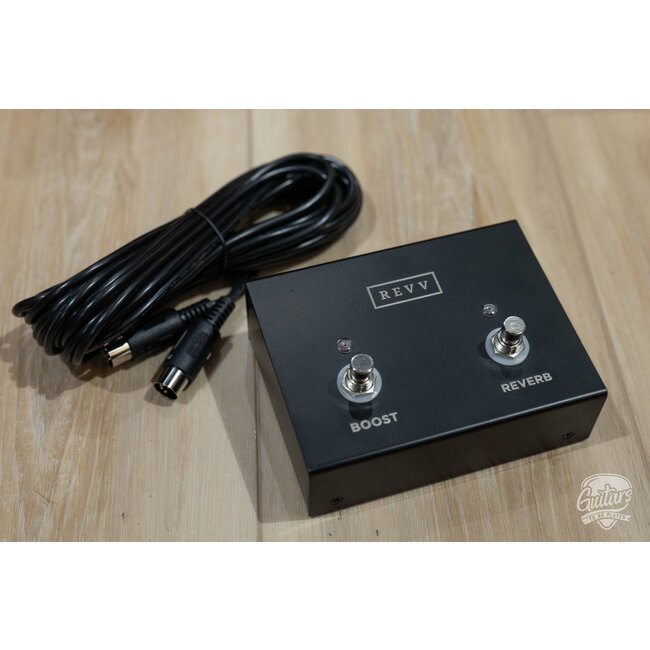 Revv D20 JL Joey Landreth 20/4W Tube Amp Head w/ 1x12 Cab & Speaker Cable –Brown