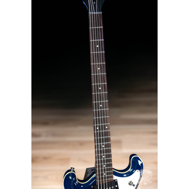 Danelectro 66BT Baritone Electric Guitar – Transparent Blue (B-Stock)