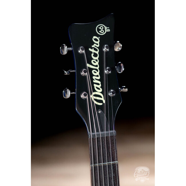 Danelectro 66BT Baritone Electric Guitar – Transparent Blue (B-Stock)