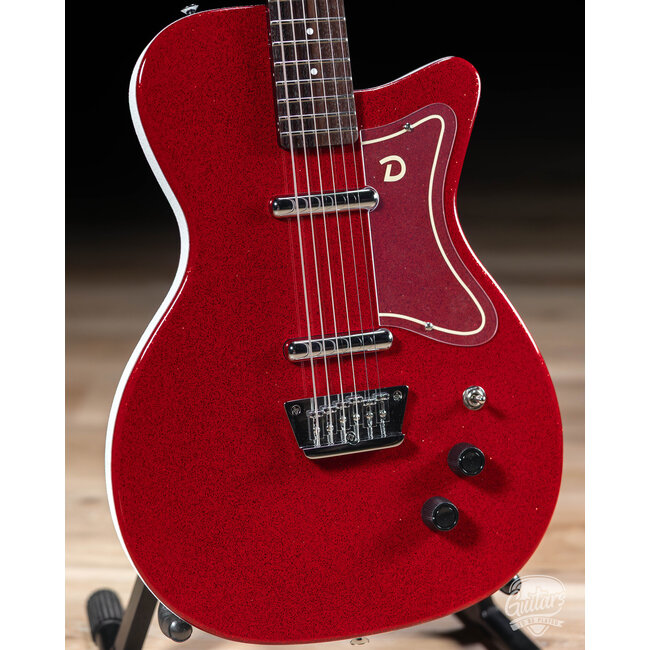 Danelectro Baritone Electric Guitar – Red Metalflake (B-Stock)