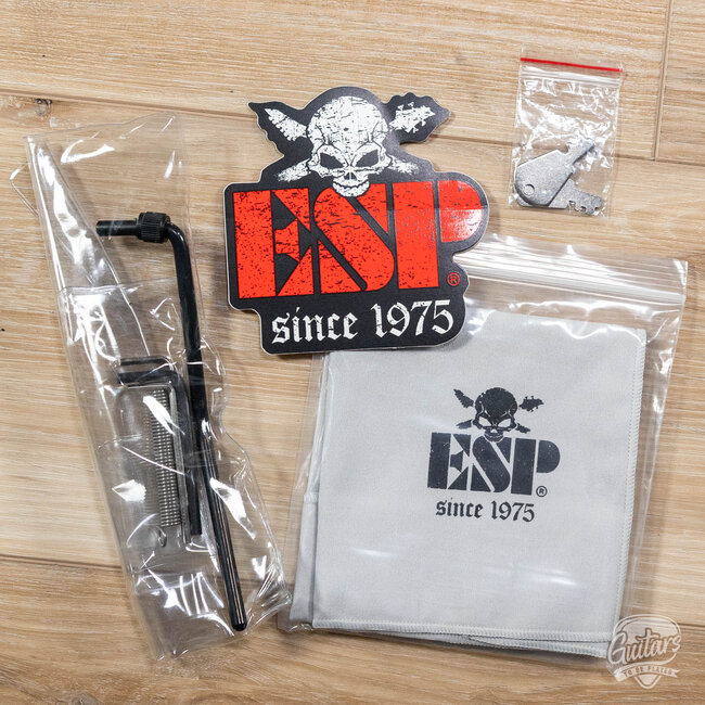 ESP LTD KH-602 LH Kirk Hammett Signature Left-Handed Guitar w/Case – Black