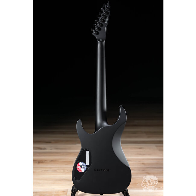 ESP LTD M-7HT Baritone Black Metal 7-String Guitar – Black Satin (M-7BHT)