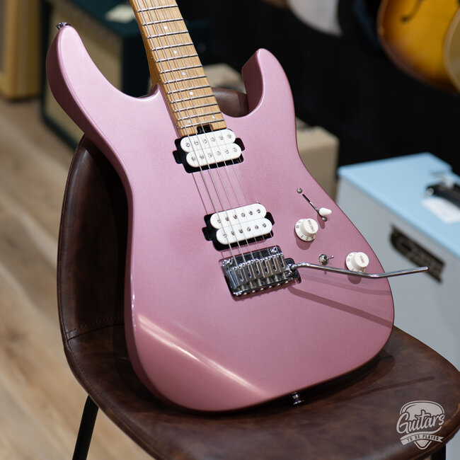 2022 Charvel Pro-Mod DK24 Guitar Fishman Tim Henson– Satin Burgundy Mist