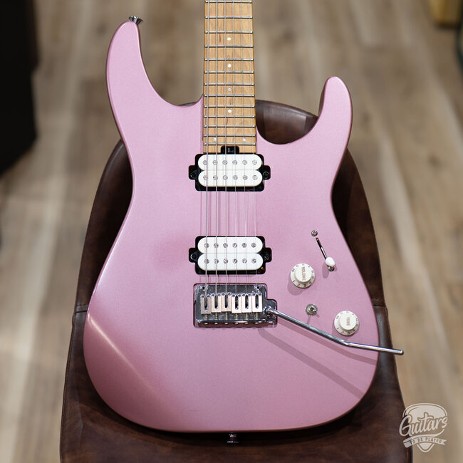 2022 Charvel Pro-Mod DK24 Guitar Fishman Tim Henson– Satin Burgundy Mist