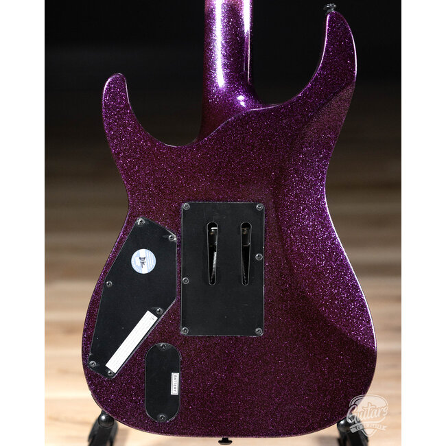 ESP LTD KH-602 Kirk Hammett Signature Electric Guitar w/ Case – Purple Sparkle