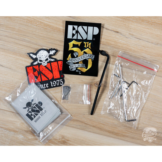 ESP LTD KH-602 Kirk Hammett Signature Electric Guitar w/ Case – Purple Sparkle