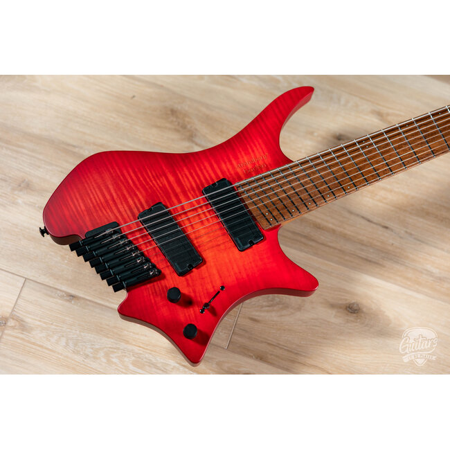 Strandberg Boden Original N2.8 8 String Headless – Sunset Coral Burst Satin