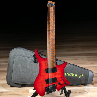 Strandberg Strandberg Boden Original N2.8 8 String Headless – Sunset Coral Burst Satin