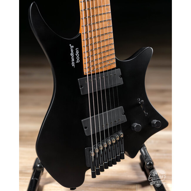 Strandberg Boden Standard N2.8 8 String Headless – Black Satin Metallic