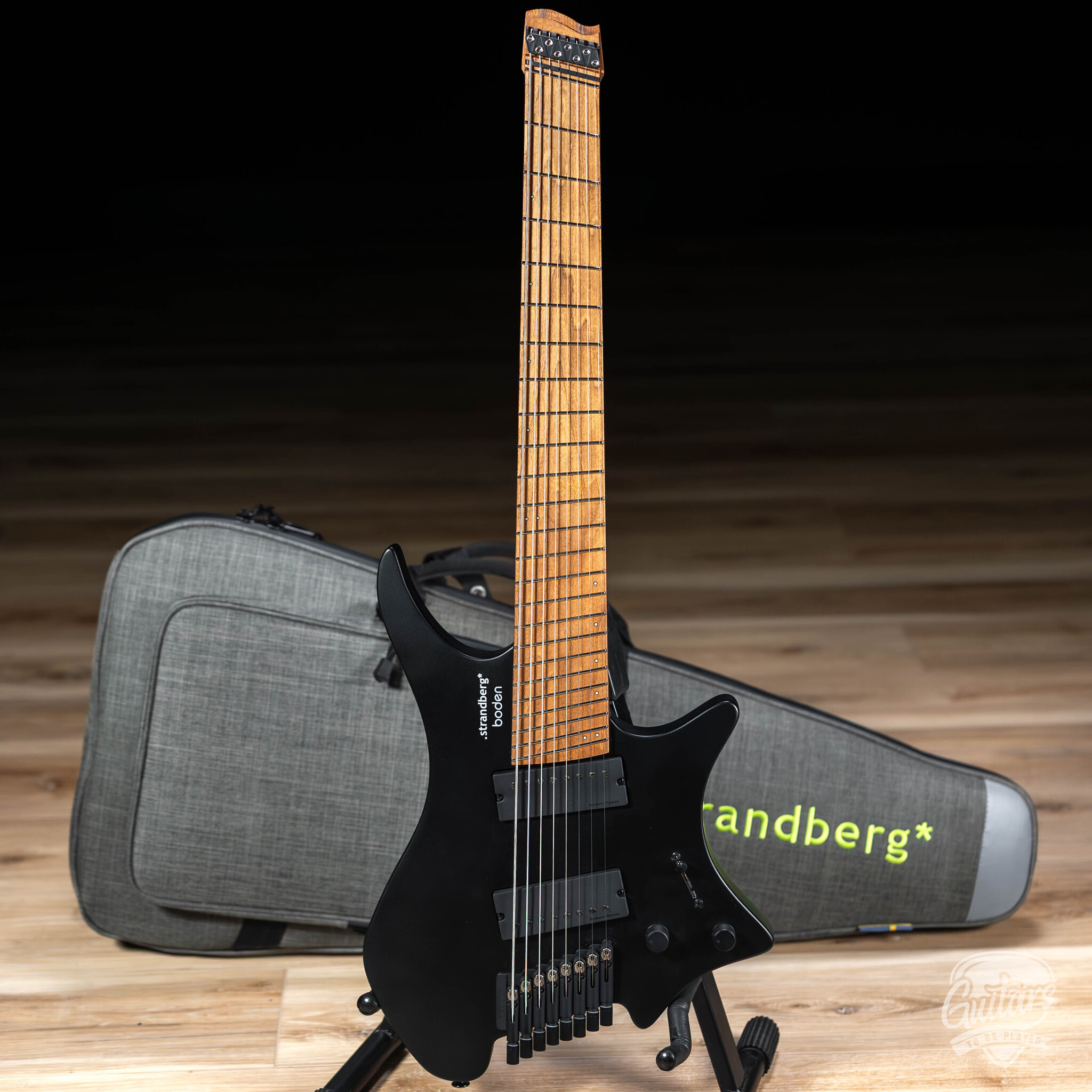 Strandberg Boden Standard N2.8 8 String Headless – Black Satin