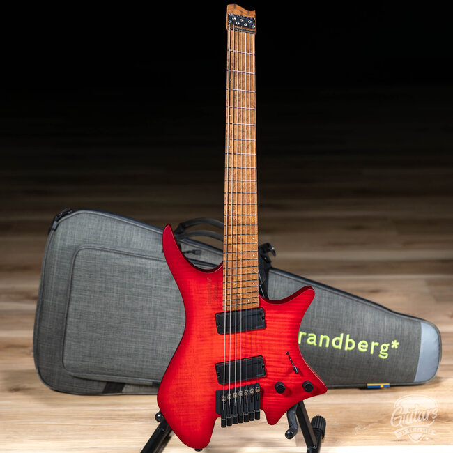 Strandberg Boden Original N2.7 7 String Headless – Sunset Coral Burst Satin