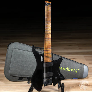 Strandberg Strandberg Boden Standard N2.7 7 String Headless – Black Satin Metallic