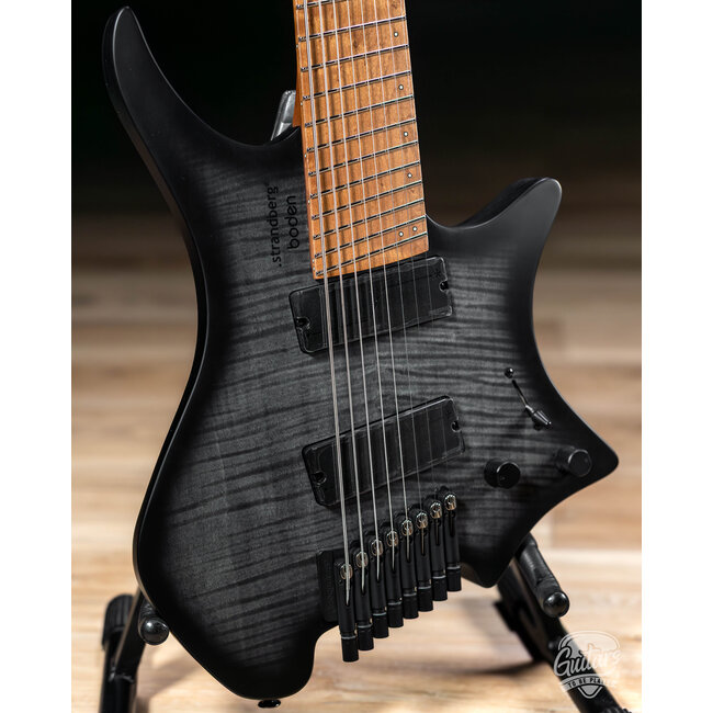 Strandberg Boden Original N2.8 8 String Headless – Black Denim Burst Satin