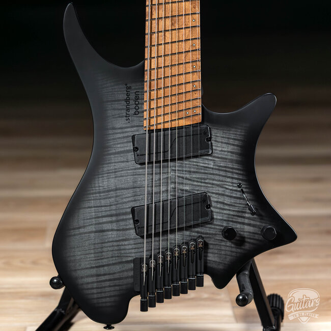Strandberg Boden Original N2.8 8 String Headless – Black Denim Burst Satin