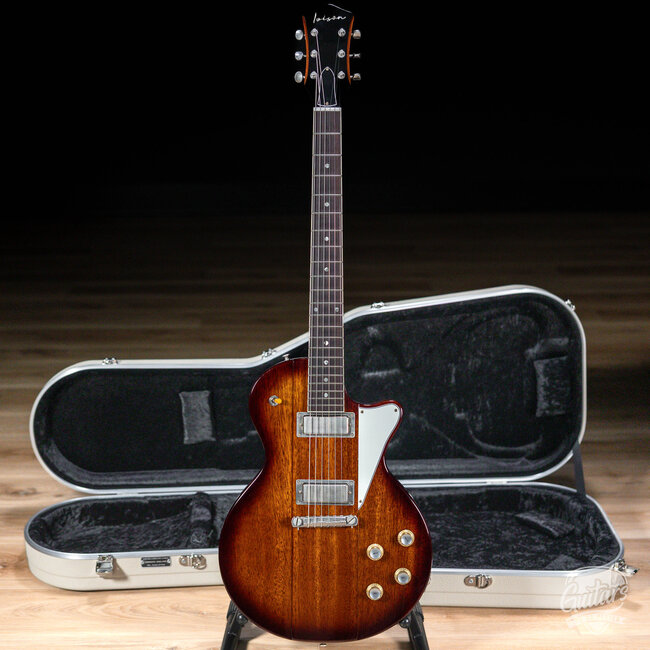 Ivison Guitars Dakota Standard Freebird Pickps w/ Case – Light Aged Tobacco Sunburst