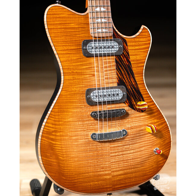 Powers Electric A-Type Select Maple Full Faraday Hard Tail – Wild Honey Burst