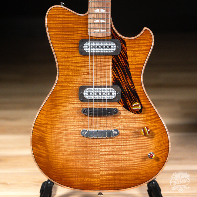 Powers Electric A-Type Select Maple Full Faraday Hard Tail – Wild Honey Burst
