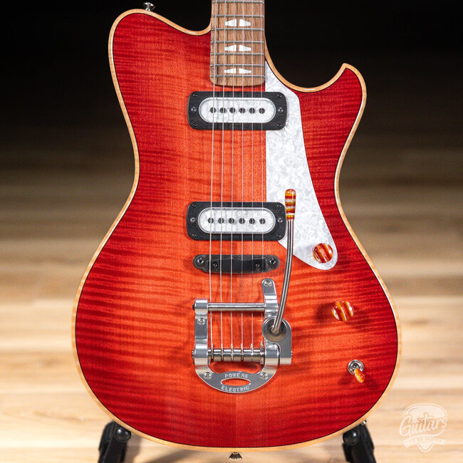 Powers Electric A-Type Select Maple Half Faraday CamTail – Cosmo Red