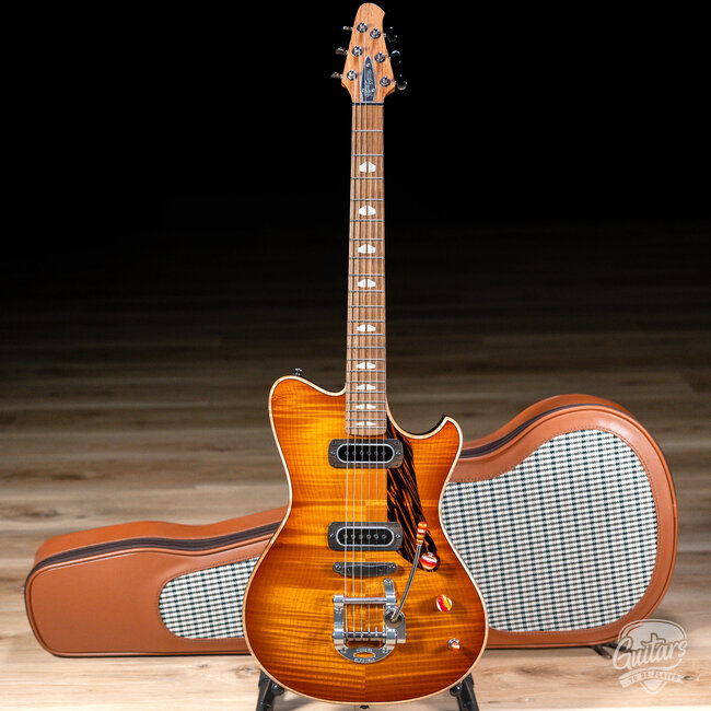 Powers Electric A-Type Select Maple Partial Faraday CamTail – Sweet Tea Orange