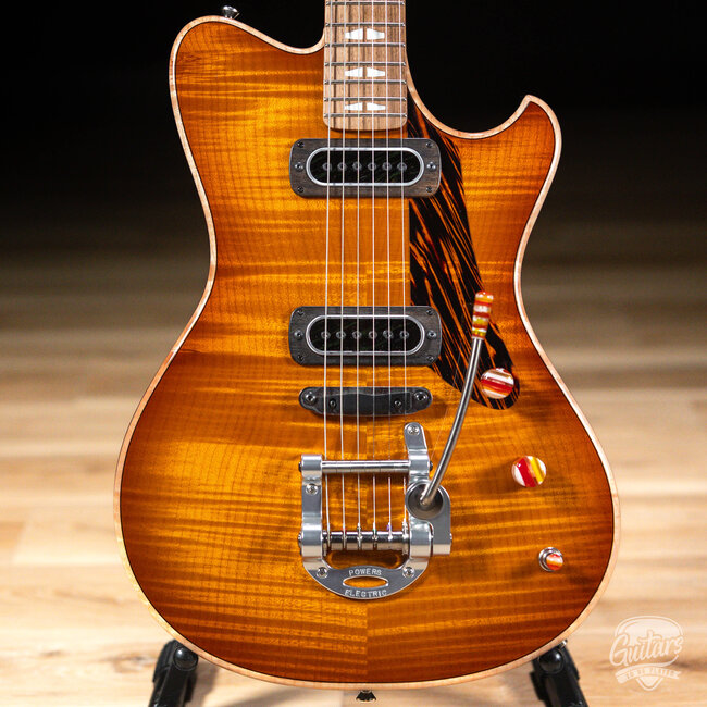 Powers Electric A-Type Select Maple Half Faraday CamTail – Sweet Tea Orange