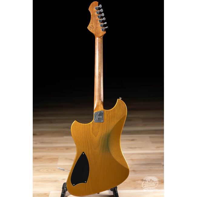 Novo Custom Voltur J w/ Ebony Fretboard & Fralin P-90s – Gold Top Gold