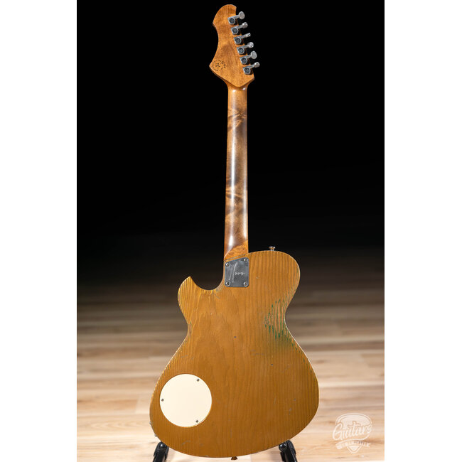 Novo Custom Solus H2 24.75" Scale Guitar w/ Fralin Modern PAF’s – Gold Top Gold