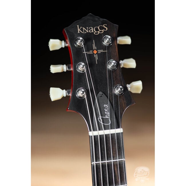 Knaggs Chena Spruce Top Hollowbody Guitar – Old Red Violin