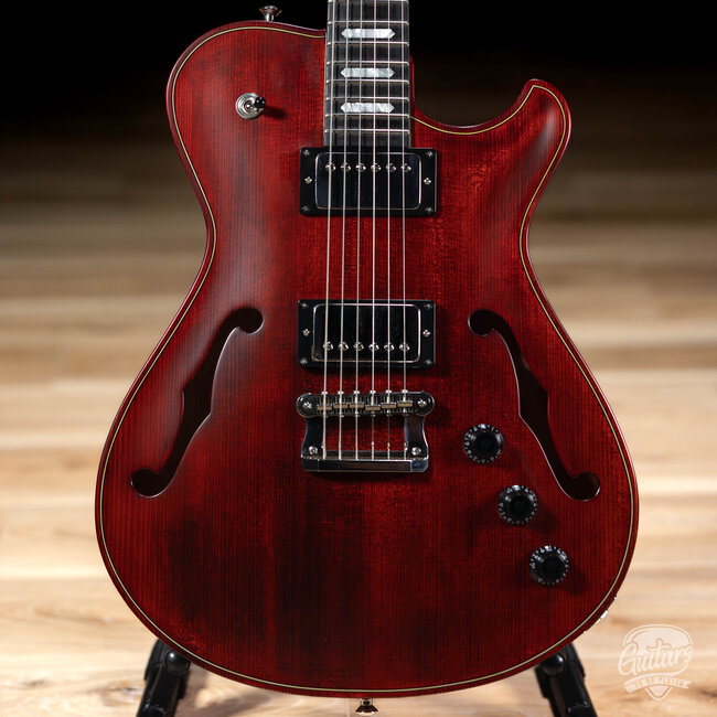 Knaggs Chena Spruce Top Hollowbody Guitar – Old Red Violin