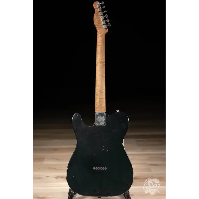 Xotic XTC-1 Alder T-Style w/ Roasted Flame Maple Neck – Black