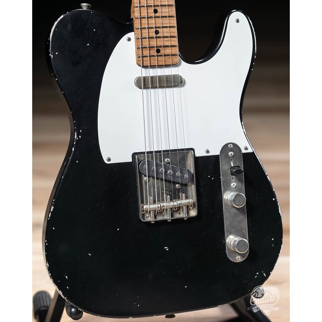 Xotic XTC-1 Alder T-Style w/ Roasted Flame Maple Neck – Black