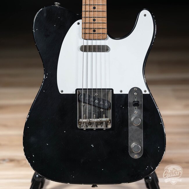 Xotic XTC-1 Alder T-Style w/ Roasted Flame Maple Neck – Black