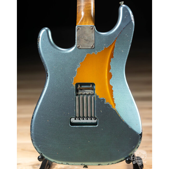 Xotic XSC-2 Alder HSS S-Style w/ Flame Maple – Ice Blue Metallic/3TB