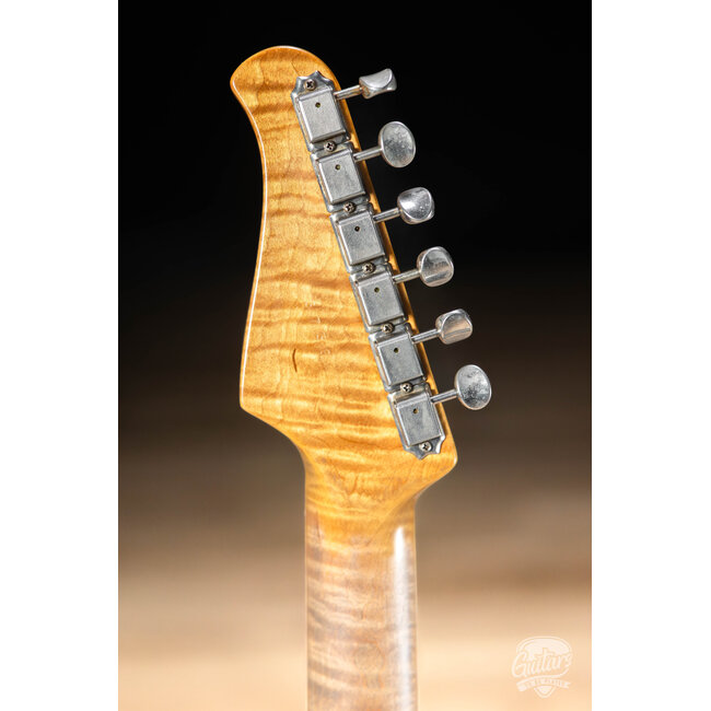 Xotic XSC-2 Alder HSS S-Style w/ Flame Maple & Rosewood – Ice Blue Metallic/3TB