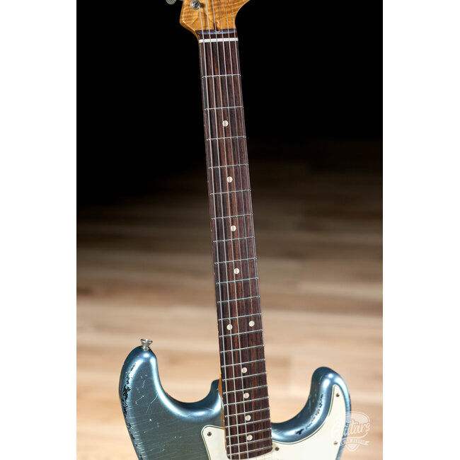 Xotic XSC-2 Alder HSS S-Style w/ Flame Maple & Rosewood – Ice Blue Metallic/3TB