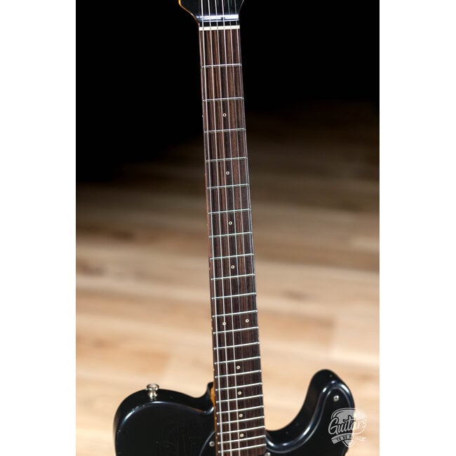 Shabat Lion Special Sugar Pine T-Style w/ Alnico Pole P-90 & Novel 90 – Black