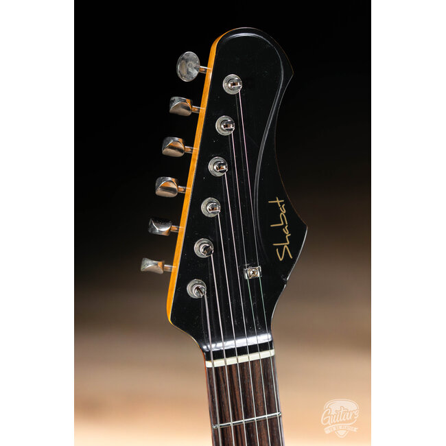 Shabat Lion Special Sugar Pine T-Style w/ Alnico Pole P-90 & Novel 90 – Black