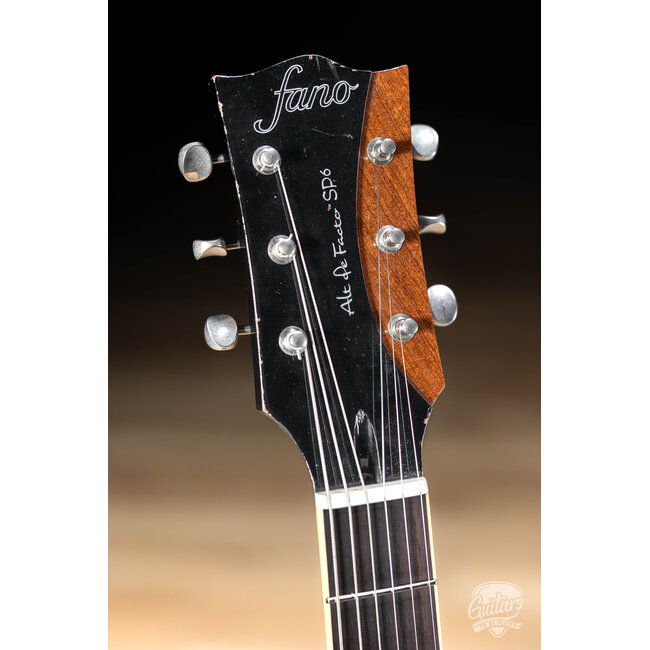Fano SP6 Alt de Facto Mahogany Set Neck Lollar Mini HB/Imperial – Bull Black