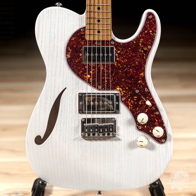CP Thornton Thinline Classic II w/ HB-Sized Ellisonics – Translucent White Blonde