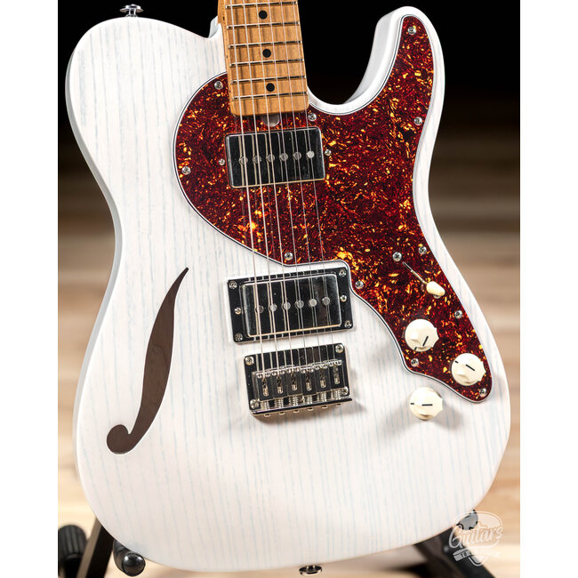 CP Thornton Thinline Classic II w/ HB-Sized Ellisonics – Translucent White Blonde