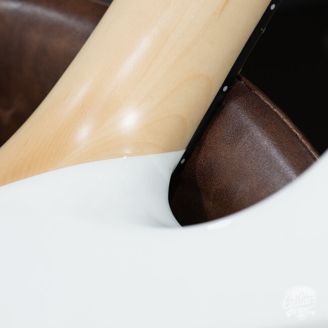 ESP E-II M-I NT Neck Thru Fishman Guitar w/ Case – Snow White (B-stock)