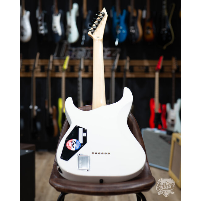 ESP E-II M-I NT Neck Thru Fishman Guitar w/ Case – Snow White (B-stock)