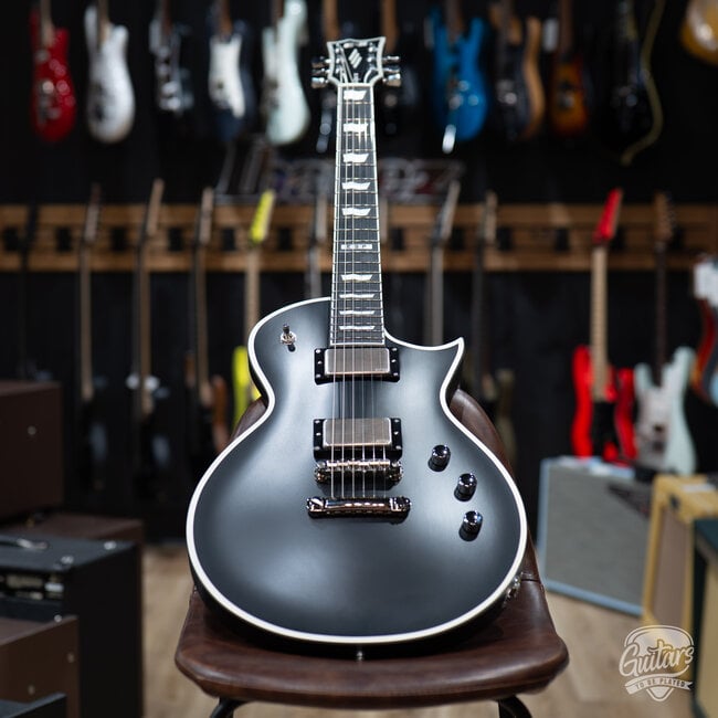 ESP E-II Eclipse BB Bold Binding EMG Guitar w/ Case – Black Satin (B-Stock)