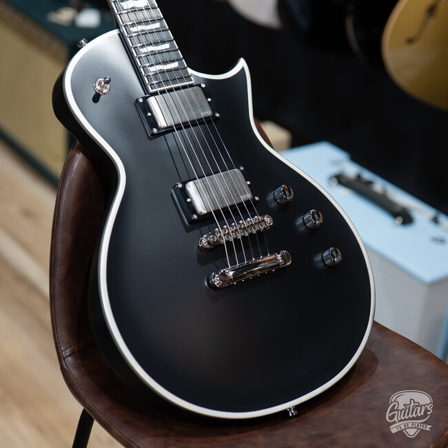 ESP E-II Eclipse BB Bold Binding EMG Guitar w/ Case – Black Satin (B-Stock)
