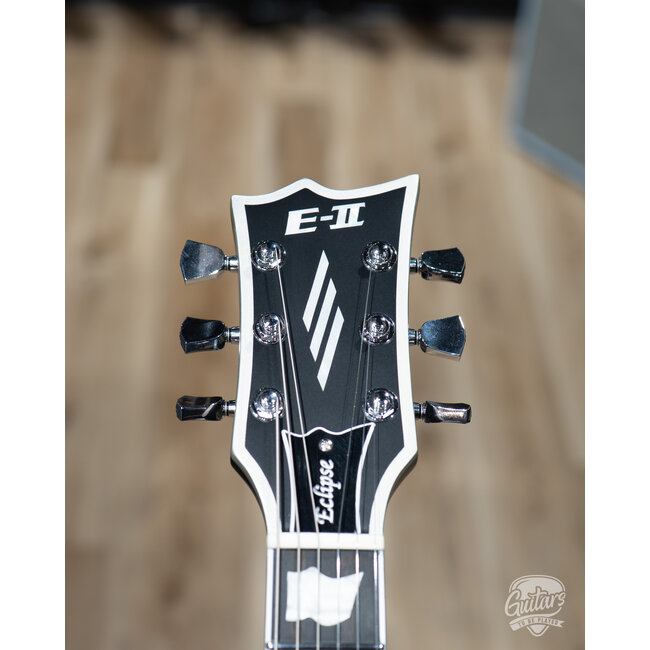 ESP E-II Eclipse BB Bold Binding EMG Guitar w/ Case – Black Satin (B-Stock)
