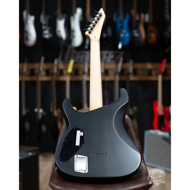 ESP E-II M-I NT Neck Thru EMG Guitar w/ Case – Black Satin (B-Stock)