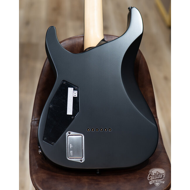 ESP E-II M-I NT Neck Thru EMG Guitar w/ Case – Black Satin (B-Stock)
