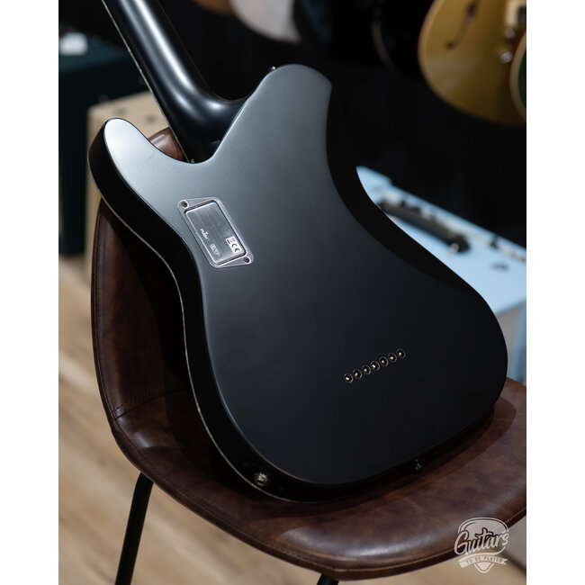 ESP E-II T-B7 Baritone 7-String EMG Guitar w/ Case – Black Satin (B-stock)